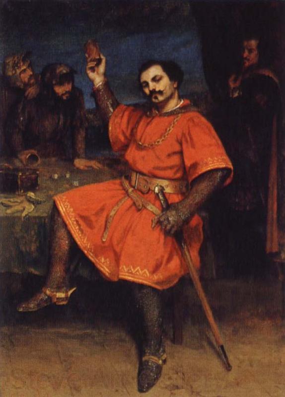 Gustave Courbet Louis Gueymard as Robert le Diable Spain oil painting art